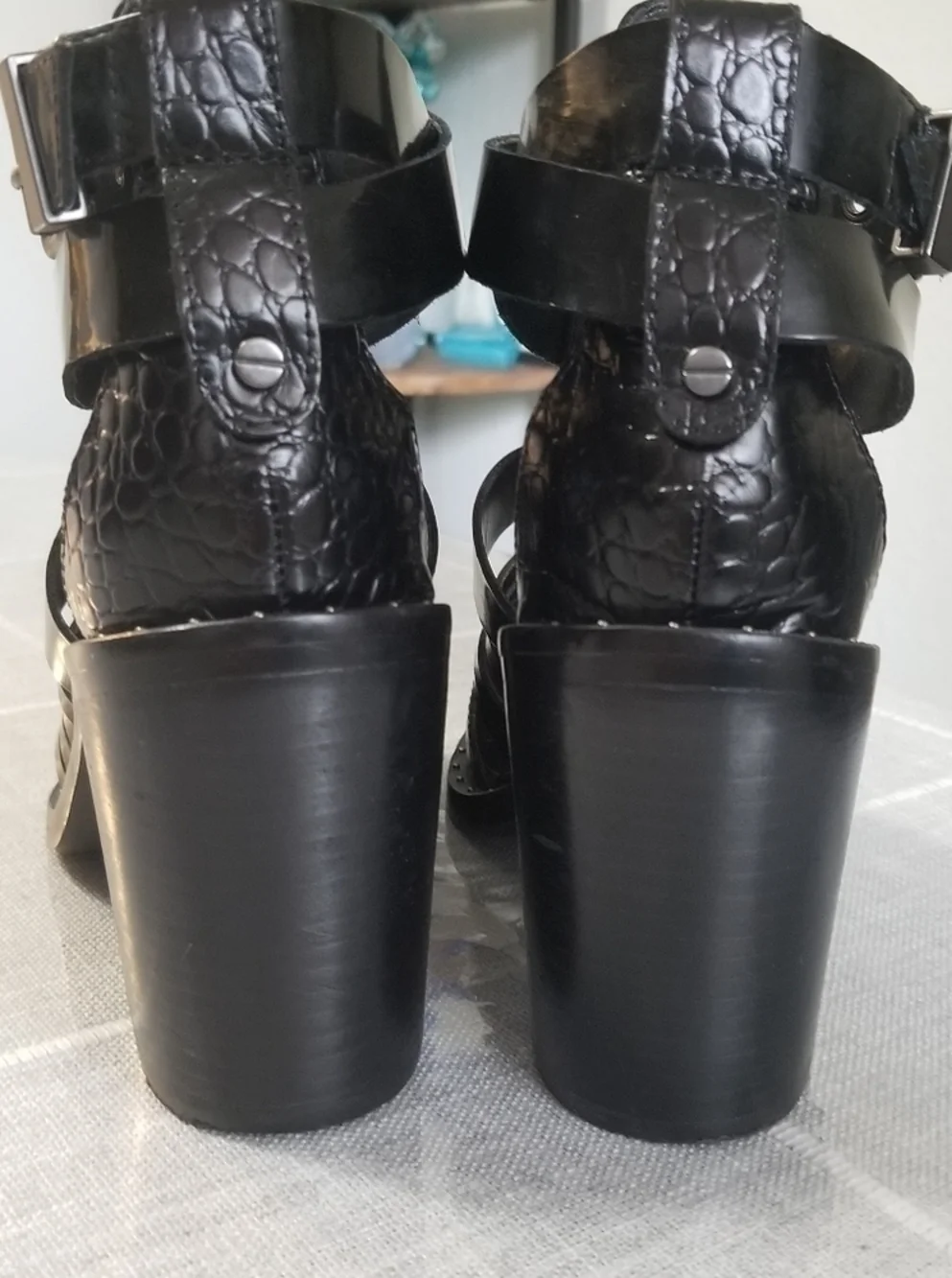 LUXURY Rebel Shoes, Color Black, Size 36